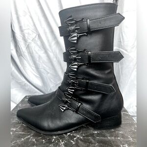 Demonia Warlock Boots Sz M7 W9